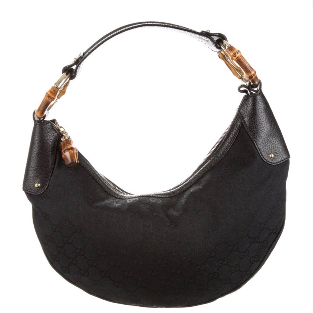 ⭐️Authentic Gucci Bamboo Ring Hobo⭐️